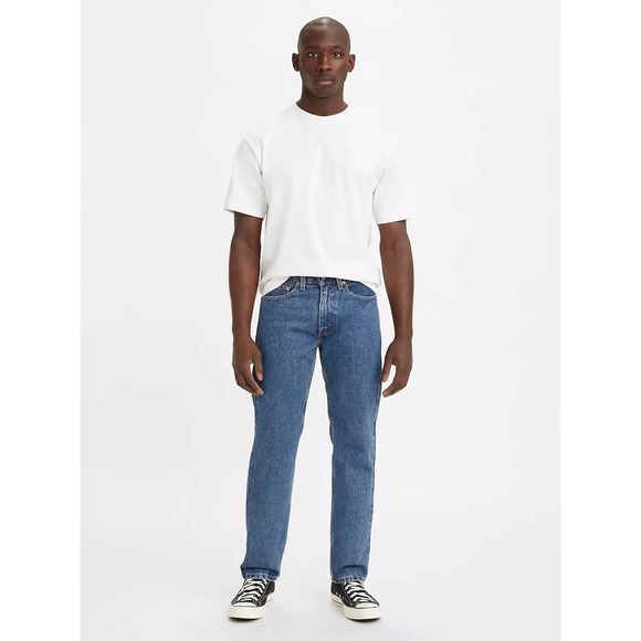 Levi's 505 REGULAR FIT MEN'S JEANS Medium Stonewash Non Stretch Size 44 x 32‎ - Picture 1 of 14
